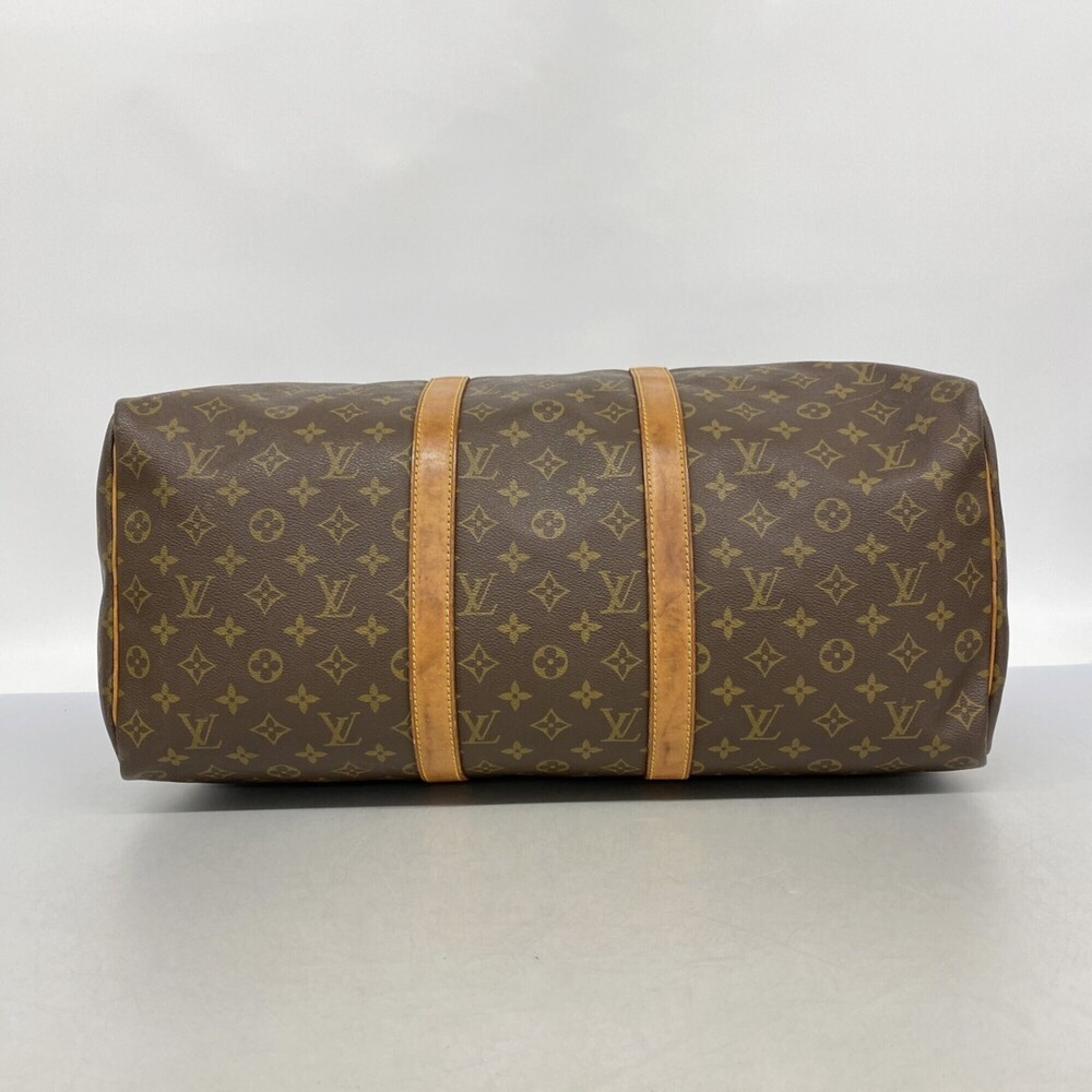 LOUIS VUITTON Authentic Brown Monogram Keepall 50 Boston Bag - Picture 3 of 11
